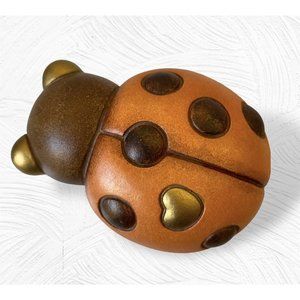 Vintage THUN Italy Lady Bug Lady Bird Trinket Jewelry Box, Stamped